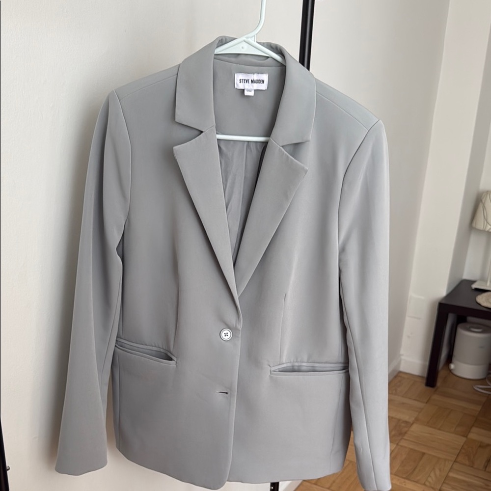 Steve Madden Gray Women's Blazer
